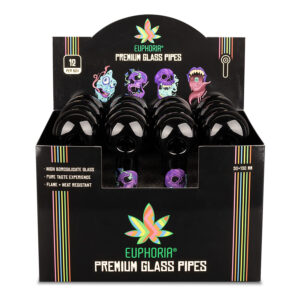 EUPHORIA Premium staklena ukrasna lula