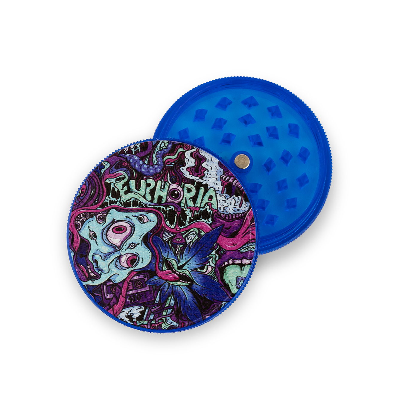 Euphoria plastična mrvilica za duhan 63 mm - 3 dijela - Image 5